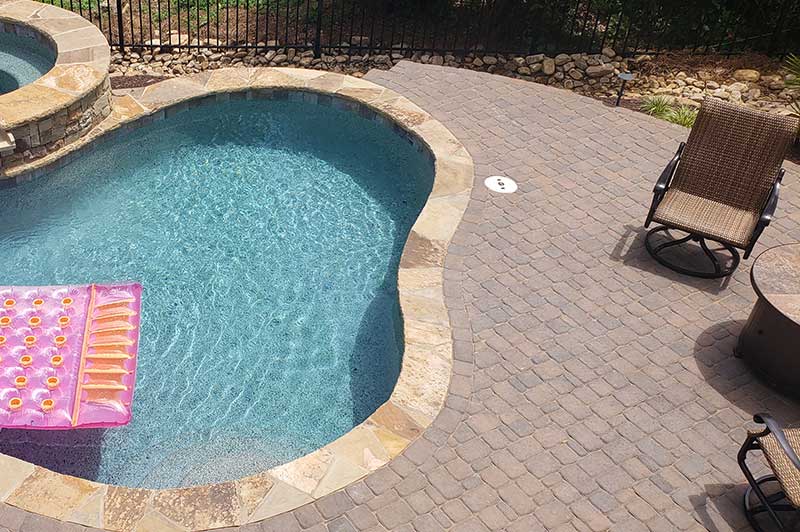 custom pool paver deck in Canton, GA